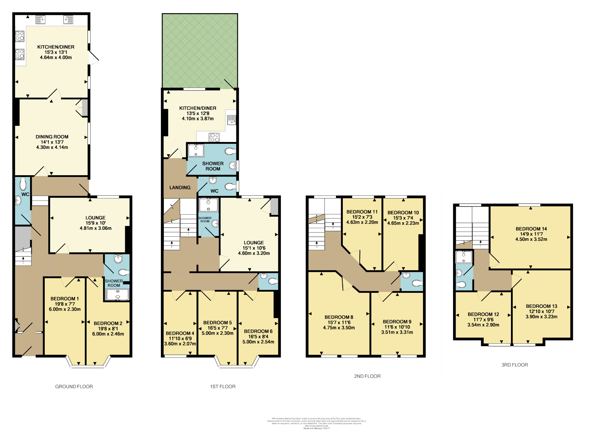Floor plan of the property