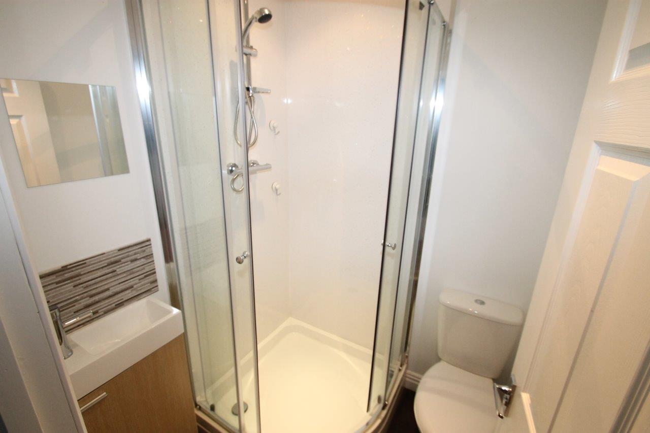 En-suite bathroom with shower