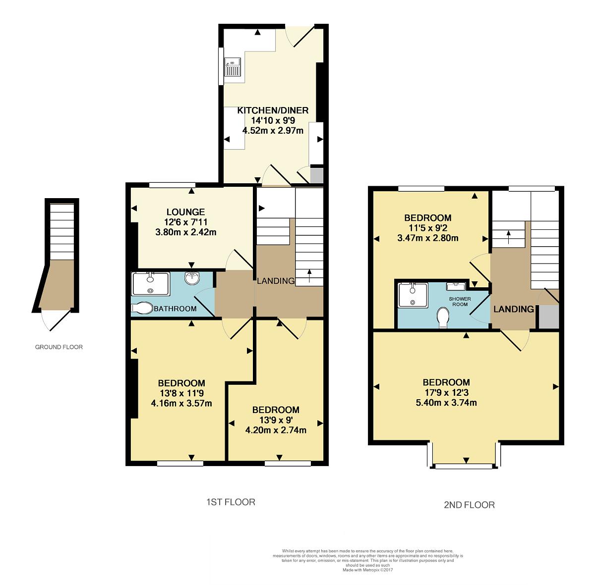 Floorplan of all flat floors