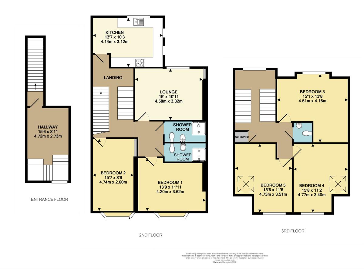 Floorplan of all flat floors