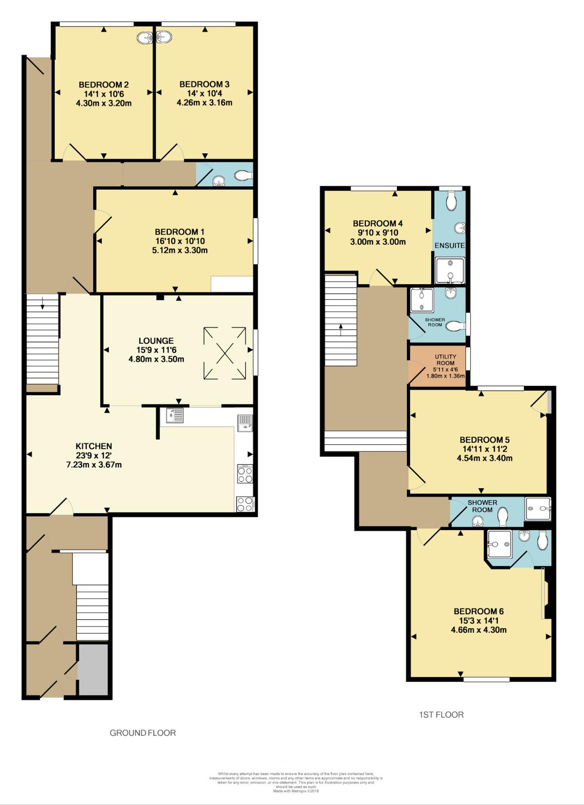 Floorplan of all flat floors
