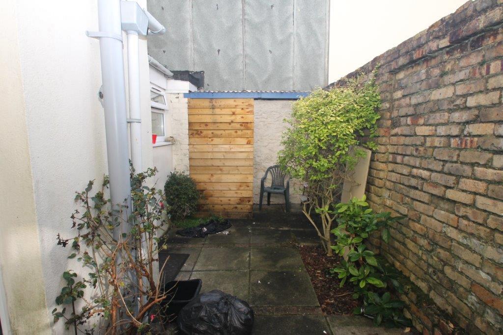 Back patio from the foyer
