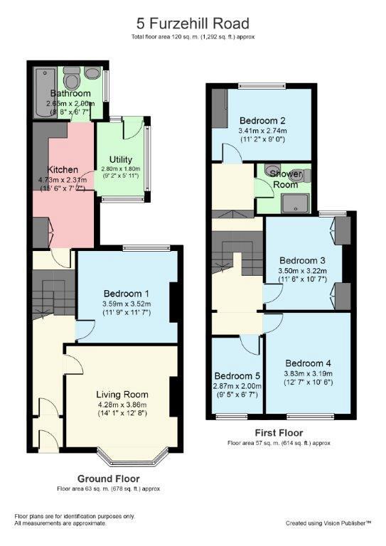 Floor plan of the property