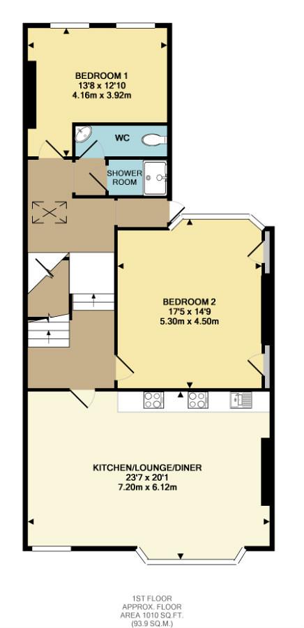 First floor floorplan