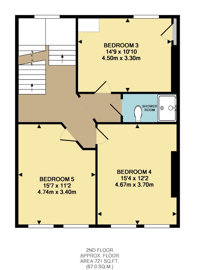 Second floor floorplan