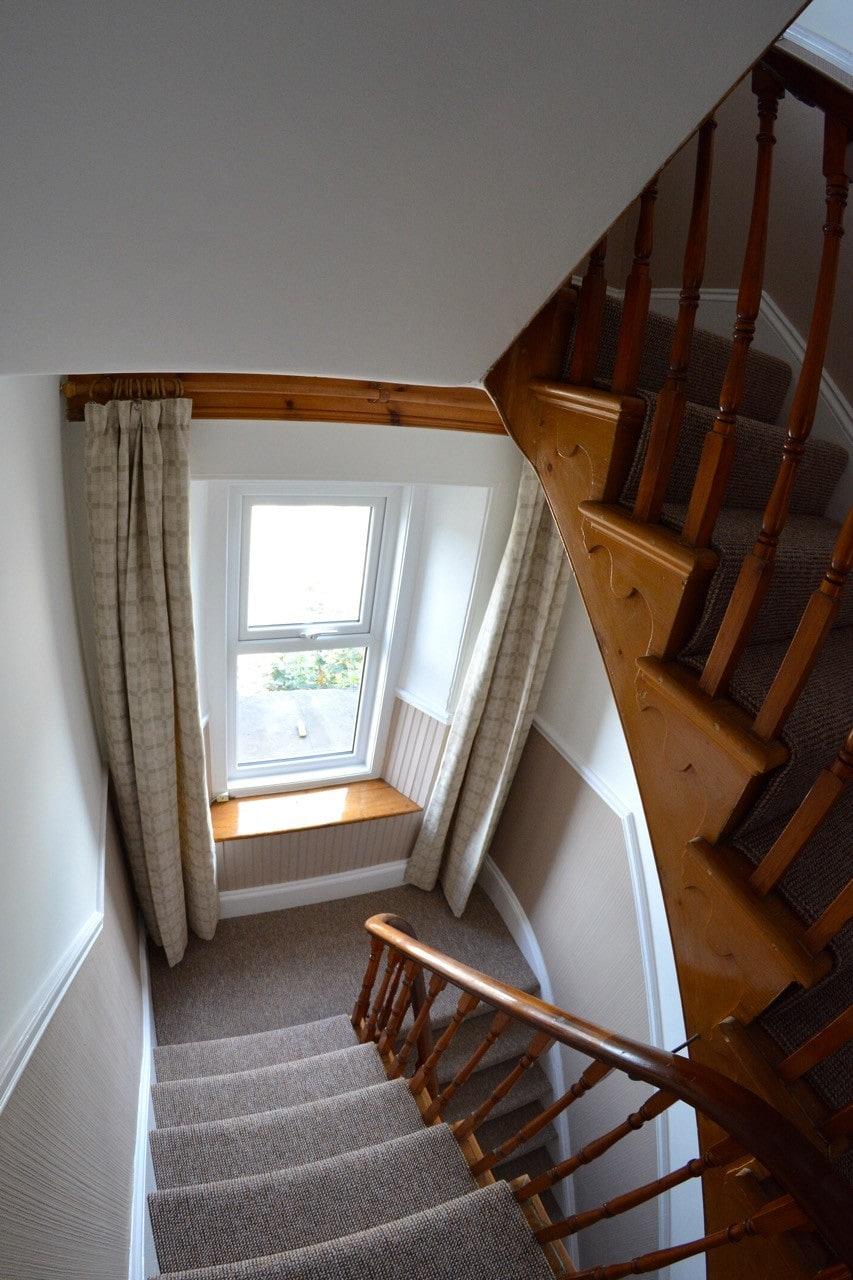 Stairwell with window