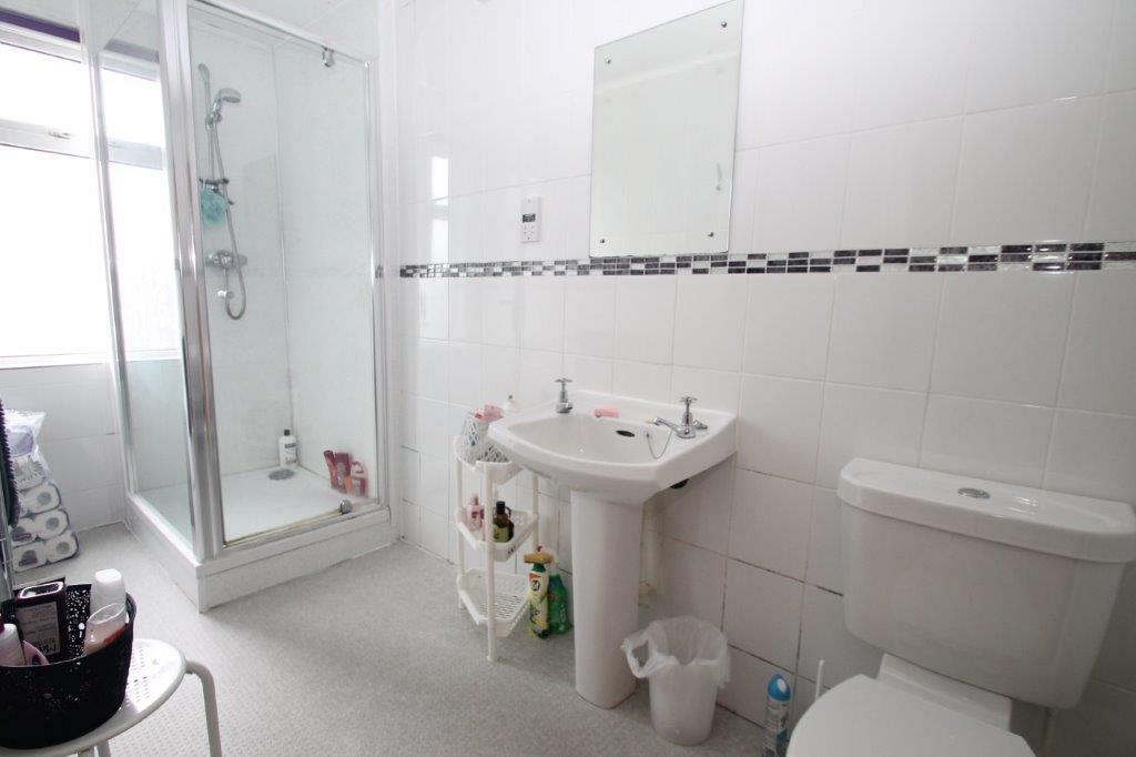 Shared bathroom with shower