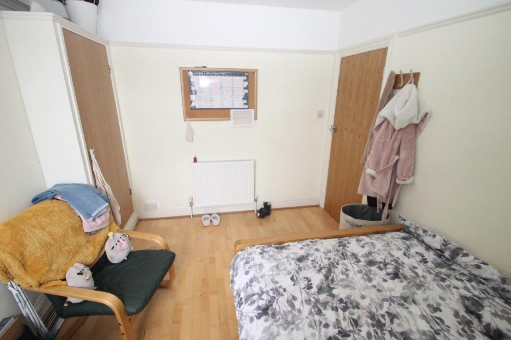 Second student bedroom with double bed