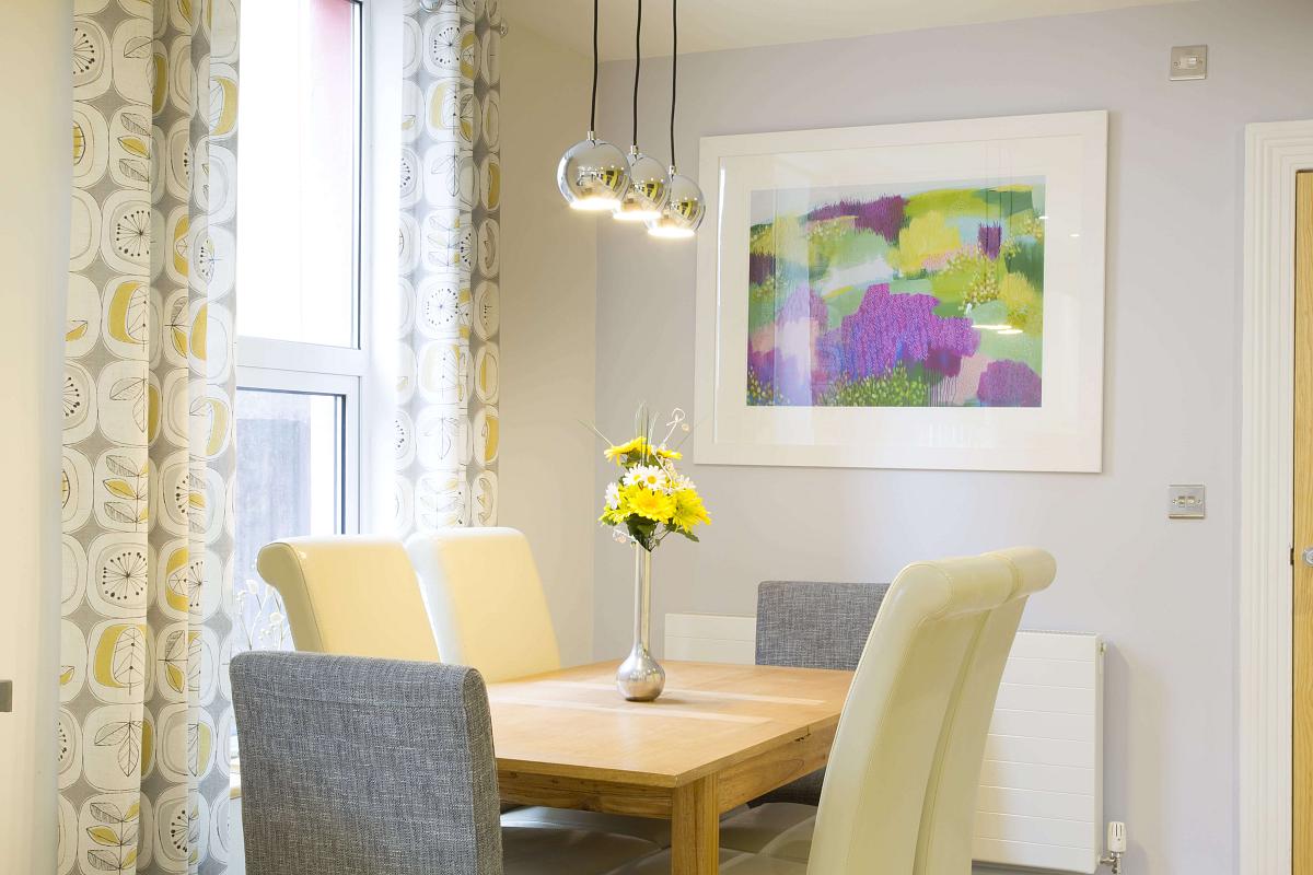 Shared dining area #