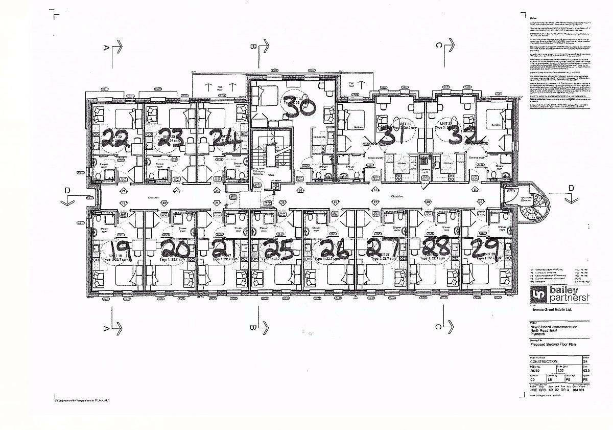 Second floor floorplan