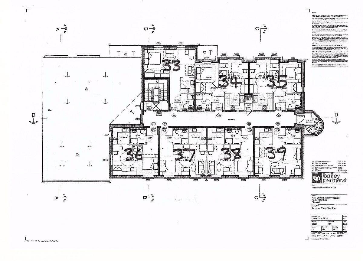Third floor floorplan