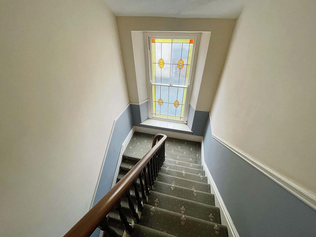 Stairs leading down
