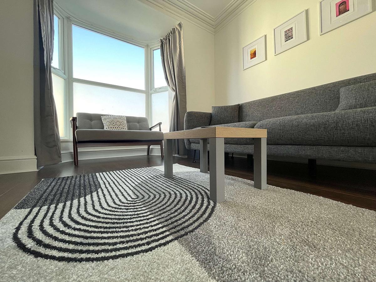 Shared open plan living area