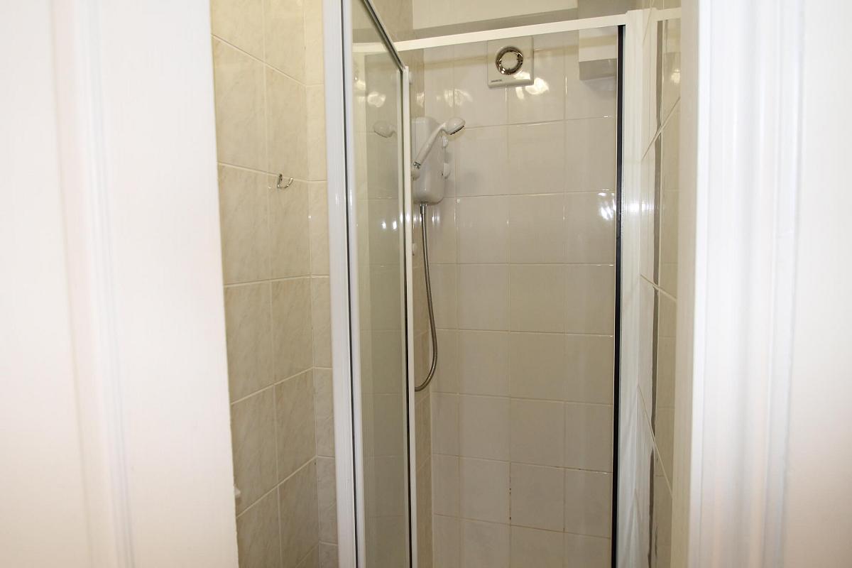 single shower room